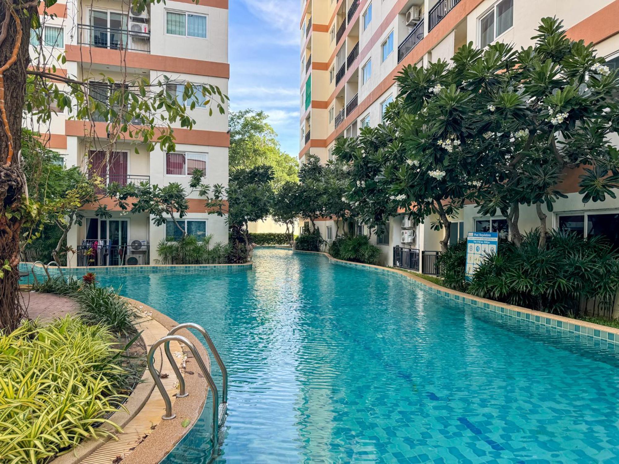 卧室直达泳池 全网最低价 到中天海滩5分钟 Pantai Jomtien Luaran gambar